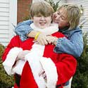 Bryan Lafond and his mother